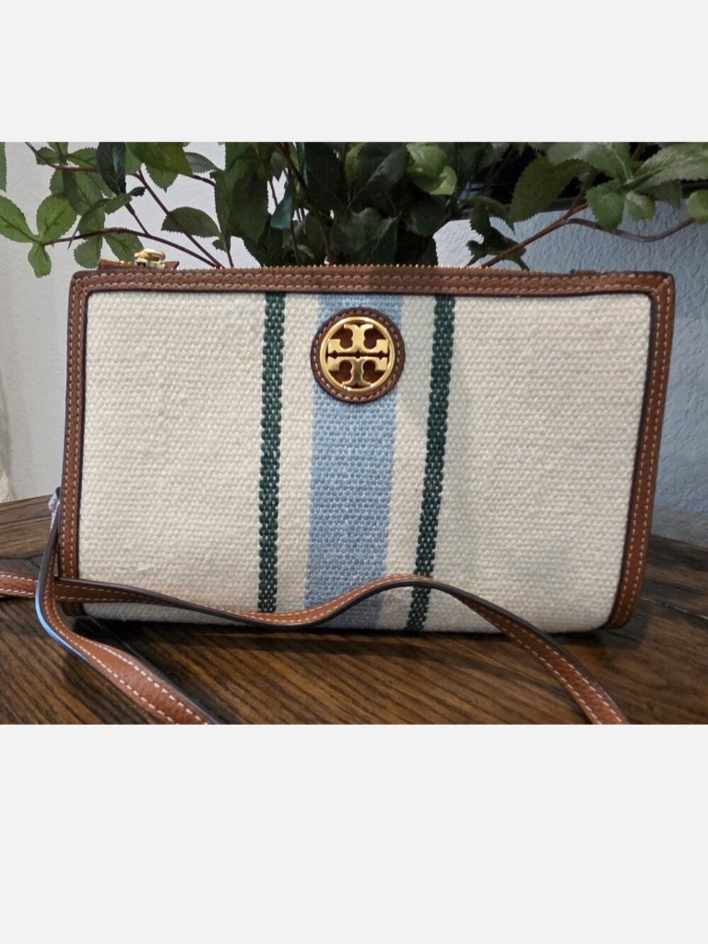 Tory Burch Carson Striped Crossbody